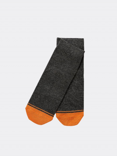 Носки Mark Formelle 400K-654/B3-21400K-1 т.серый_меланж_оранжевый_рис.654 - фото 24