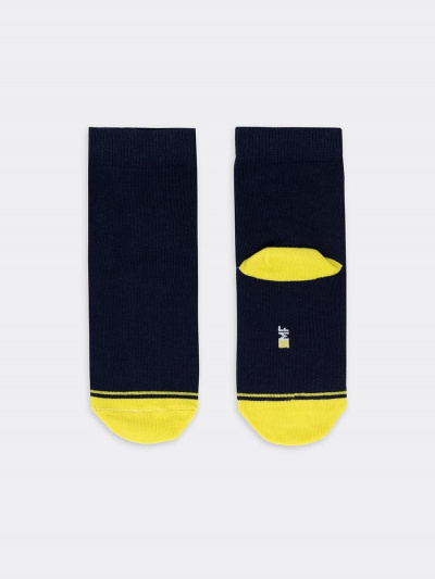 Носки Mark Formelle 400K-654/B3-21400K-1 т.синий_лимонный_рис.554 - фото 12