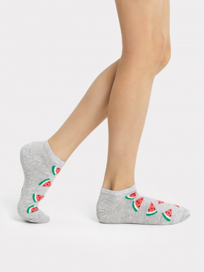 Носки Mark Formelle 406K-2370/B3-23406K-1 св.серый_меланж_рис.2370 - фото 25