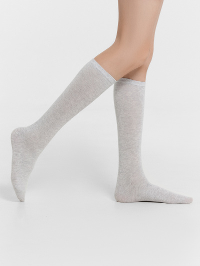 Гольфы Mark Formelle 410K-584/B4-21410K св.серый_меланж_рис.584 - фото 6