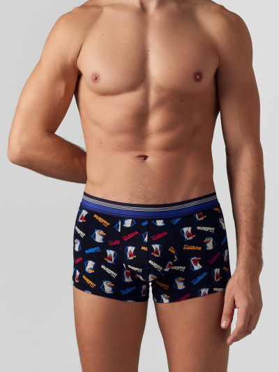 Трусы Mark Formelle 411124-2/25-4874П-5 прикольные_пингвины_глубокий_синий4 - фото 154