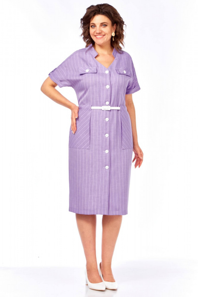Платье Matini 3.1406 лиловый - фото 7