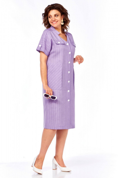 Платье Matini 3.1406 лиловый - фото 6