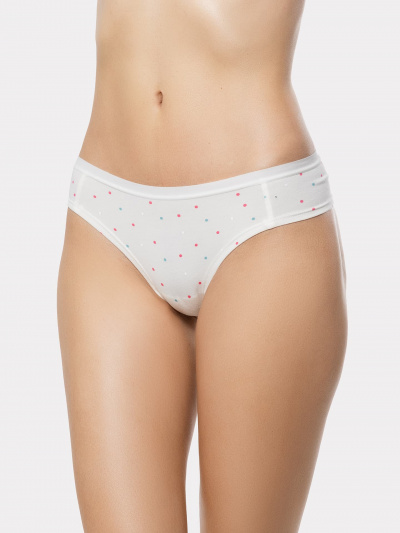 Трусы Mark Formelle 412247-5/22/10-19374П-5 разноцветные_горошки_на_молочном_2_сл_на_дет_п - фото 15