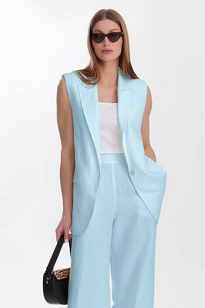 Жилет Elady 4458 голубой - фото 1