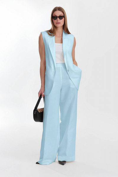 Жилет Elady 4458 голубой - фото 3