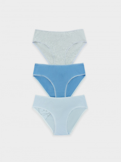 Трусы Mark Formelle 417740-3/25-66-36812П-0 голубой_печать3_3_сл_1тр_2тр_3тр_на_задней_дет - фото 4