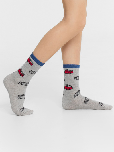 Носки Mark Formelle 430K-3070/B3-25430K серый_меланж_рис.3070 - фото 27