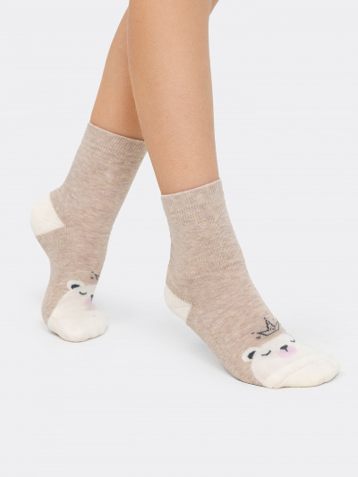 Носки Mark Formelle 504K-1118/B5-22504K бежевый_меланж_рис.1118 - фото 27