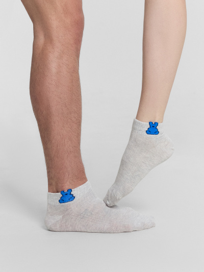 Носки Mark Formelle 567U-2832/24567U св.серый_меланж_рис.2832 - фото 3