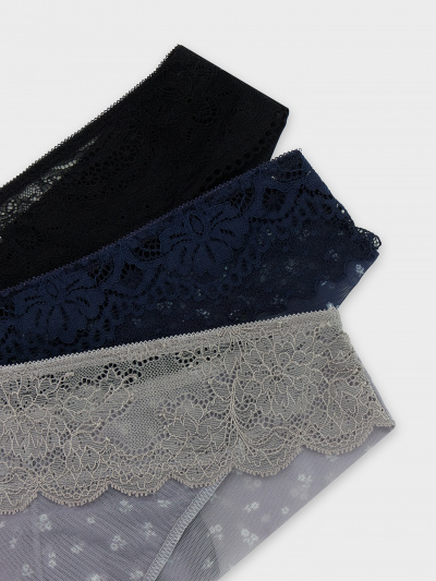 Трусы Mark Formelle 412613-3/25-78-ОБР37993Ц-16 цветочки_на_сером1_010.2_Сублимация_полотн - фото 7