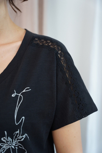 Джемпер Купалинка 678502.158-164 черный - фото 4