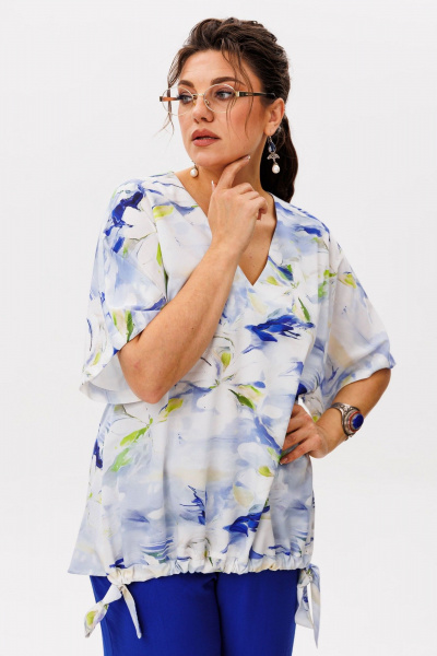 Блуза Anelli 1606.1 сон_водяных_лилий - фото 10