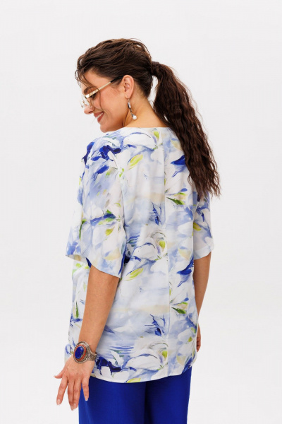 Блуза Anelli 1606.1 сон_водяных_лилий - фото 8