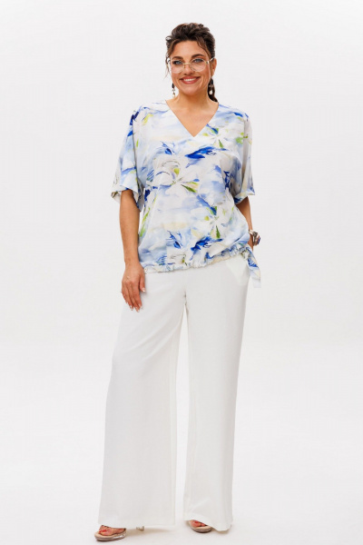 Блуза Anelli 1606.1 сон_водяных_лилий - фото 7