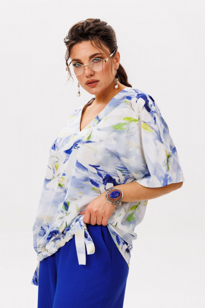 Блуза Anelli 1606.1 сон_водяных_лилий - фото 6