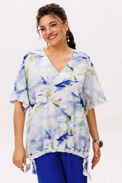 Блуза Anelli 1606.1 сон_водяных_лилий - фото 2