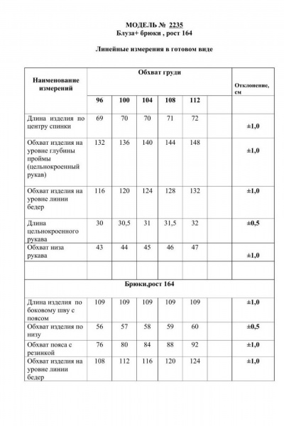 Блуза, брюки Danaida 2235 бирюзовый - фото 9