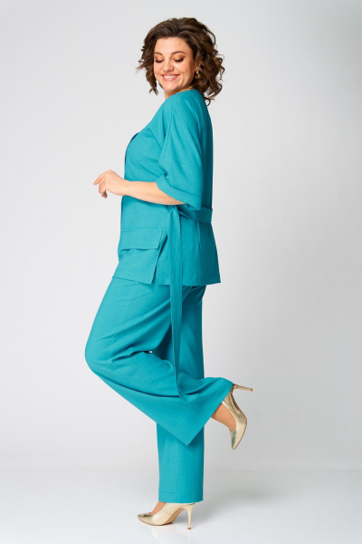 Блуза, брюки Danaida 2235 бирюзовый - фото 5