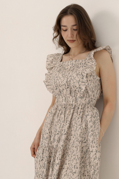 Платье ALIN 3004 мультиколор - фото 4