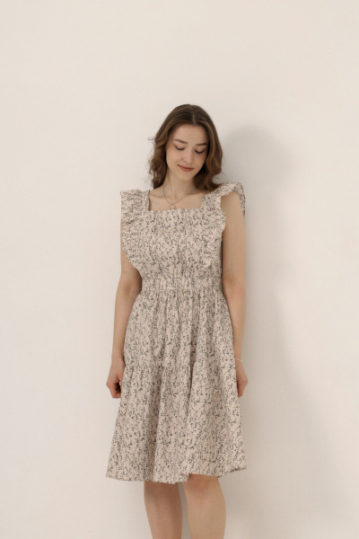 Платье ALIN 3004 мультиколор - фото 3