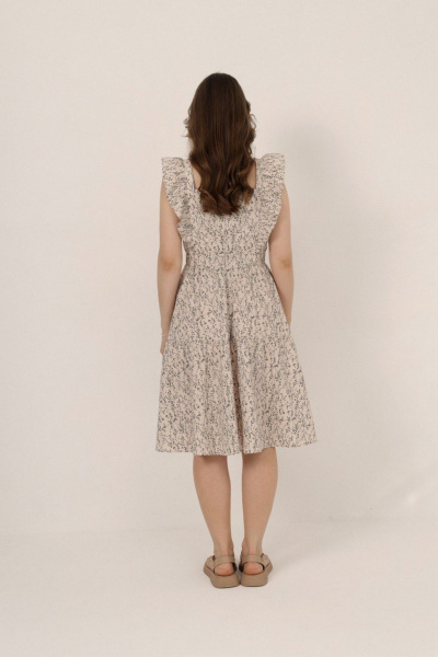 Платье ALIN 3004 мультиколор - фото 2