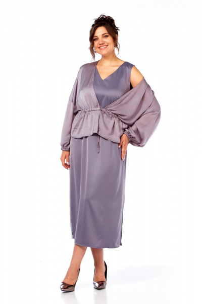 Блуза, платье Диомант 2088 лаванда - фото 6