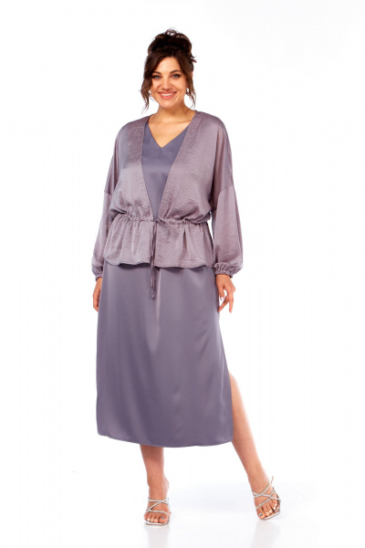 Блуза, платье Диомант 2088 лаванда - фото 1