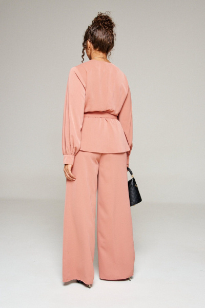 Блуза, брюки Beautiful&Free 6351 коралл - фото 7