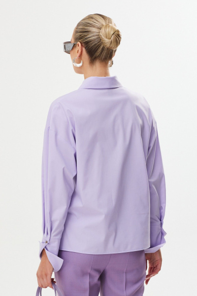 Рубашка Твой имидж 2185 сиреневый - фото 3