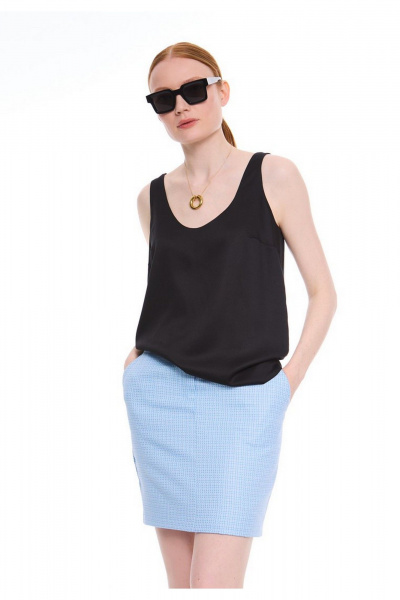 Юбка DEVITA 2021 голубой - фото 2