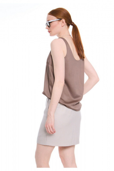 Юбка DEVITA 2021 бежевый - фото 3