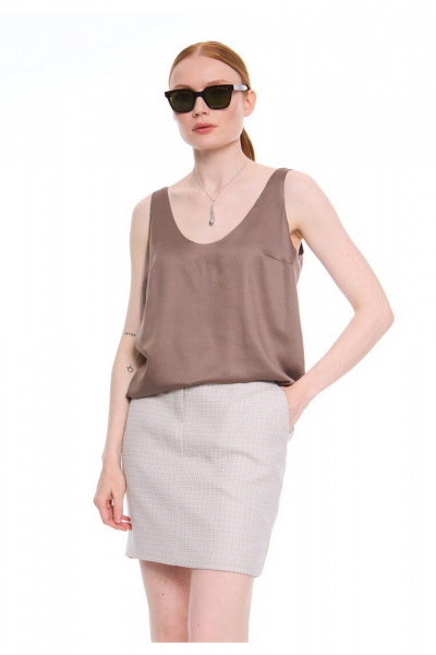 Юбка DEVITA 2021 бежевый - фото 2