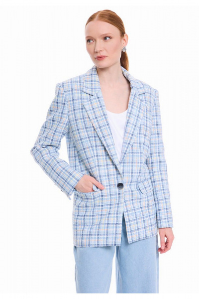 Жакет DEVITA 4032 голубой - фото 5