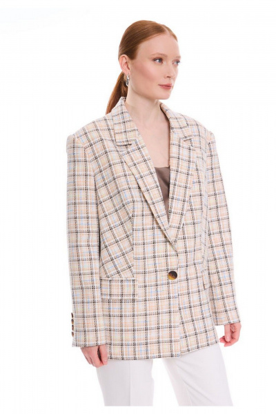 Жакет DEVITA 4032 бежевый - фото 7