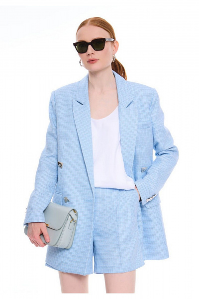 Жакет DEVITA 4027 голубой - фото 7