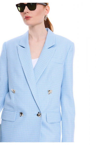 Жакет DEVITA 4027 голубой - фото 5