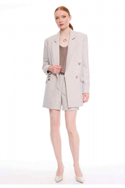 Жакет DEVITA 4027 бежевый - фото 4