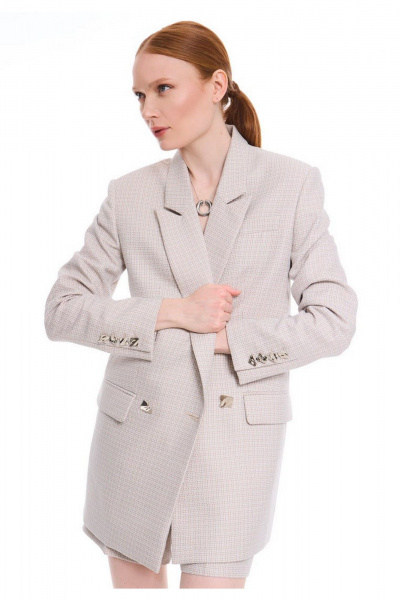 Жакет DEVITA 4027 бежевый - фото 2