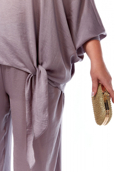 Блуза, брюки Диомант 2089 лаванда - фото 4