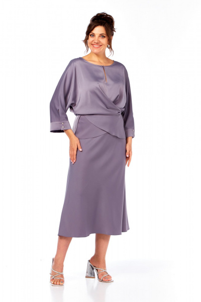 Блуза, юбка Диомант 2090 лаванда - фото 6