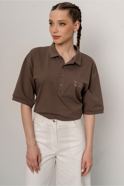 Джемпер JRSy 2545 коричневый_тауп - фото 1