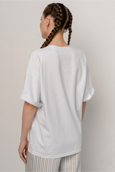 Футболка JRSy 2595 белый - фото 3