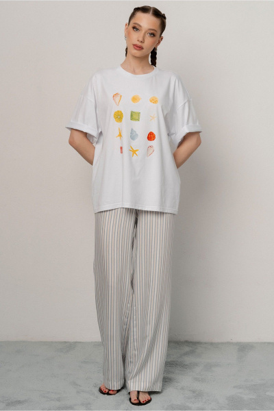 Футболка JRSy 2595 белый - фото 1