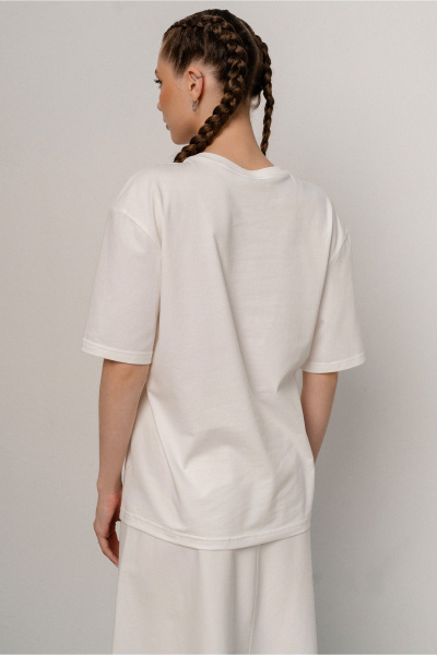 Футболка JRSy 2602 молоко - фото 3