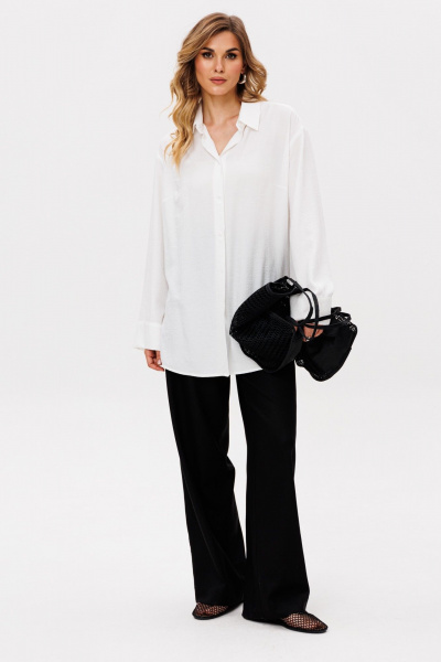 Блуза EOLA 2851 молочный - фото 3