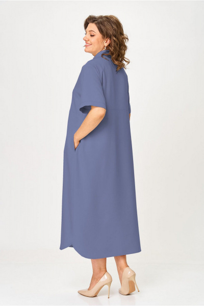 Платье Fortuna ШЖ 1670 джинс - фото 2