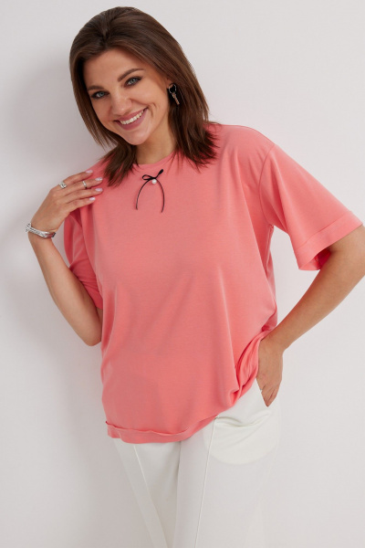 Блуза BegiModa 4134 коралл - фото 3