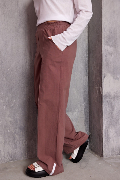 Брюки BegiModa 6066 виноград - фото 7