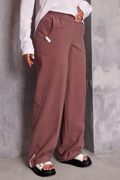 Брюки BegiModa 6066 виноград - фото 6